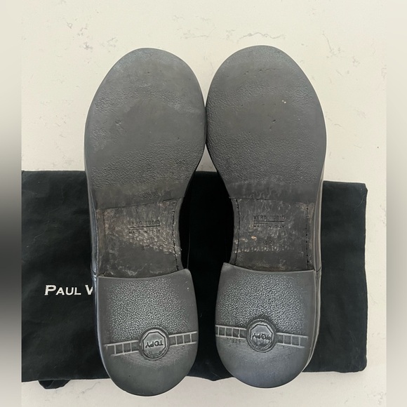 Black Leather Italian Derby - Picture 3 of 5